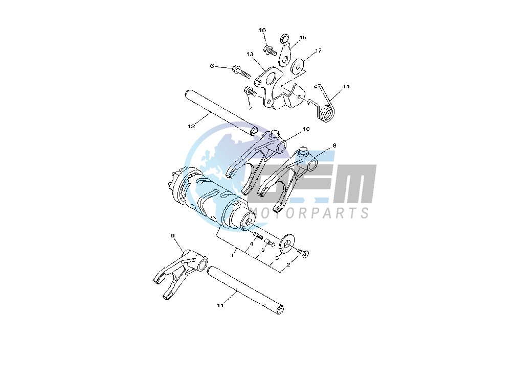 SHIFT CAM-FORK