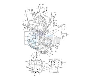 XJR 1300 drawing CRANKCASE