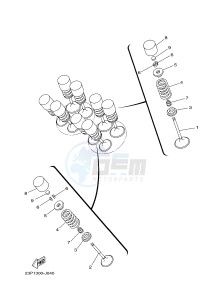 XT1200Z (23PM) drawing VALVE