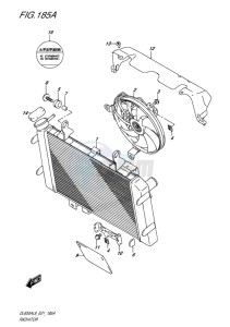 DL650 ABS V-STROM EU drawing RADIATOR