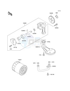 EN 500 C [VULCAN 500 LTD] (C6F-C9F) C8F drawing OIL PUMP_OIL FILTER