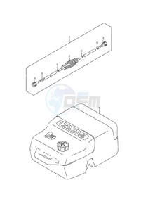 DF 9.9A drawing Fuel Tank