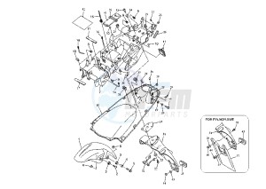 YZF R6 600 drawing FENDER