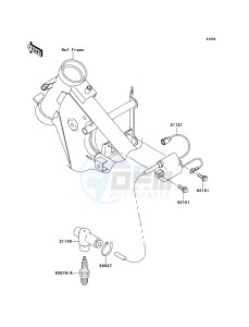 KX65 KX65A9F EU drawing Ignition System