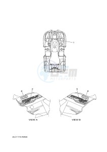 YFM450FWAD YFM450PF GRIZZLY 450 EPS (2LC8) drawing GRAPHICS