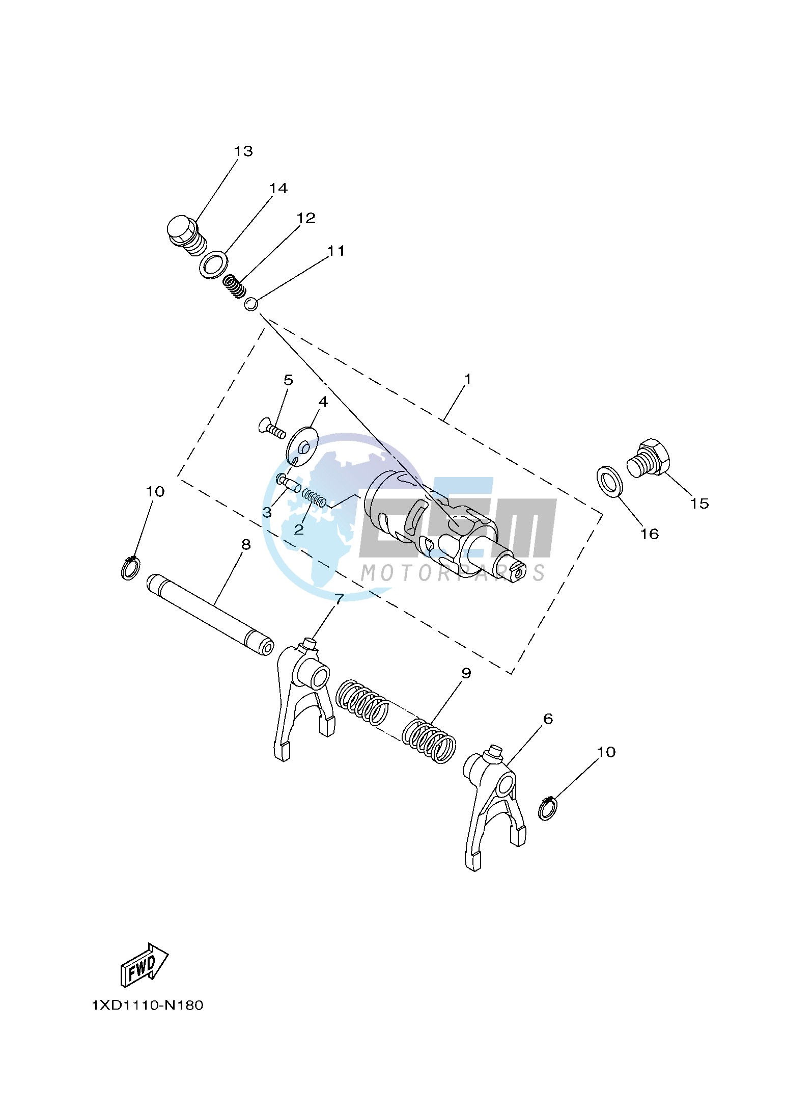 SHIFT CAM & FORK