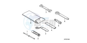 SCV100F9 Australia - (U) drawing TOOLS