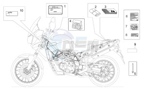 ETV 1000 Capo Nord Capo Nord drawing Decal and plate set