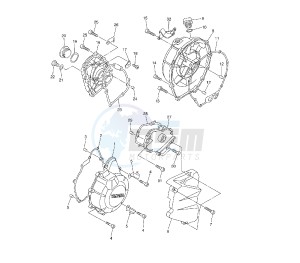 FZ6 FAZER S2 600 drawing CRANKCASE COVER