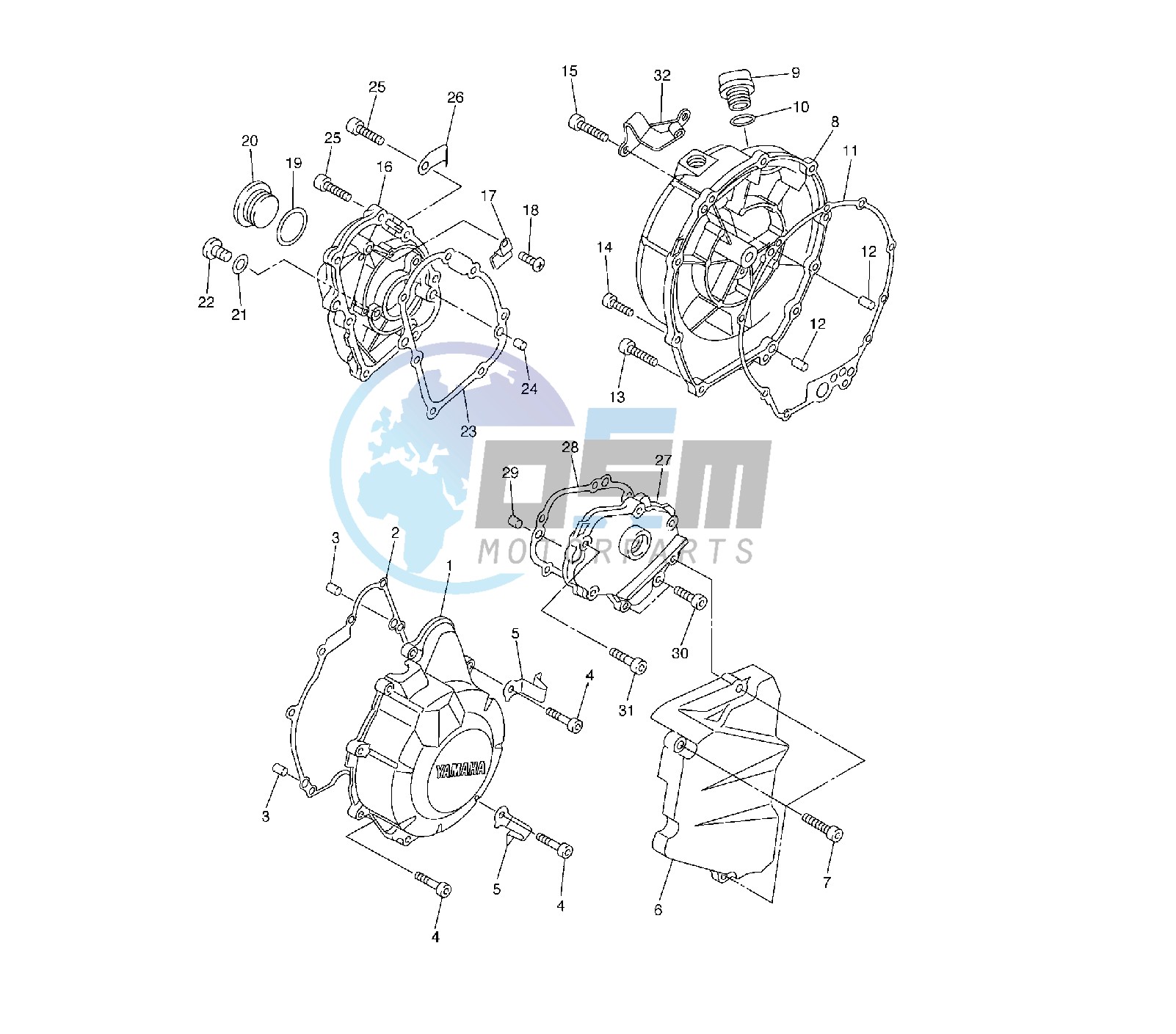 CRANKCASE COVER