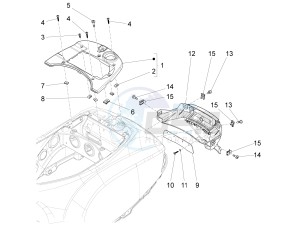 LXV 125 4T 3V E3 (APAC) drawing Rear cover - Splash guard