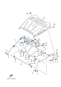 YXZ1000ES YXZ10YMSH YXZ1000R EPS SPECIAL EDITION (2HCF) drawing GUARD 2