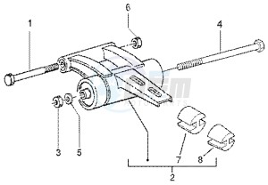 Runner 50 SP drawing Swinging arm