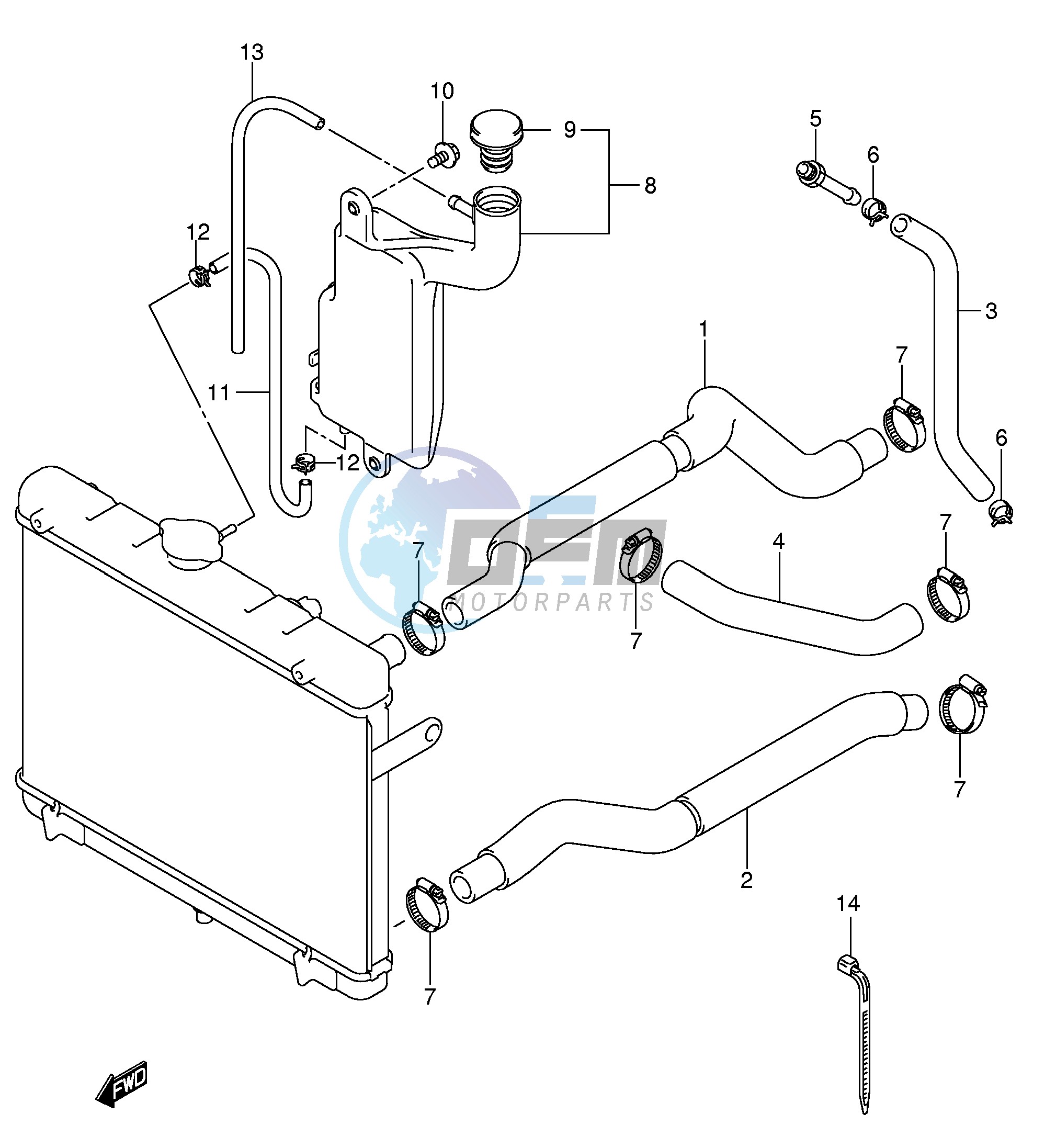 RADIATOR HOSE