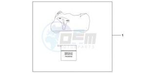 CBR1000RR9 Korea - (KO / SPC) drawing INDOOR BODY COVER HRC