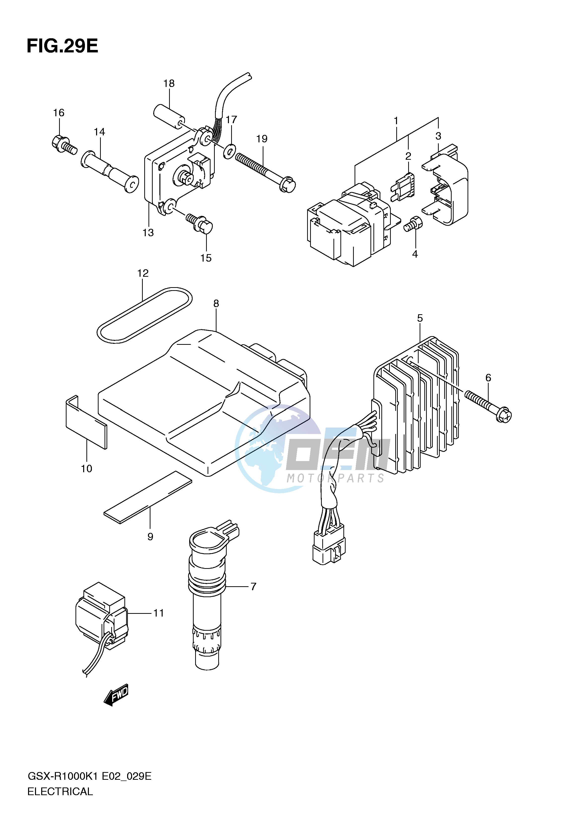 ELECTRICAL (GSX-R1000K2 E19,U1E19,U2E19)