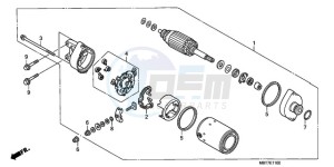 XL1000V9 Ireland - (EK) drawing STARTING MOTOR