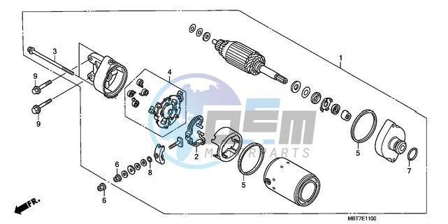 STARTING MOTOR