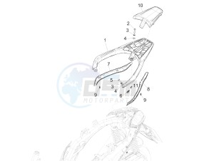 MEDLEY 150 4T IE ABS MA03M, M885M (APAC) drawing Rear luggage rack