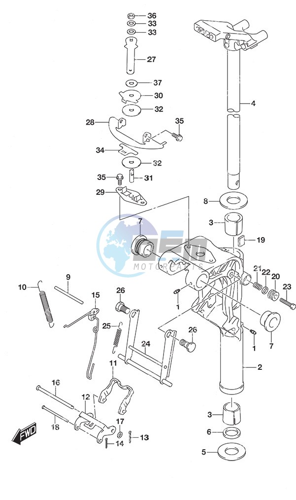 Swivel Bracket Non-Remote Control