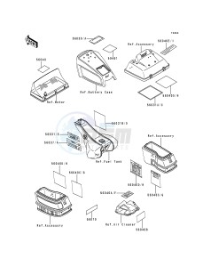 ZG 1200 B [VOYAGER XII] (B10-B14) [VOYAGER XII] drawing LABELS