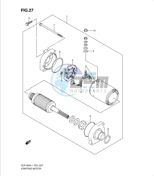 STARTING MOTOR