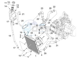 GP 800 drawing Cooling system