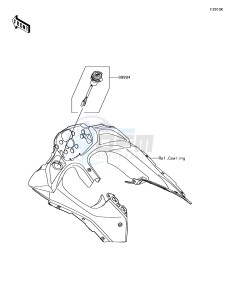 NINJA 650 EX650KHF XX (EU ME A(FRICA) drawing Accessory(DC Output)