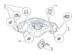 X9 125 SL drawing Electrical device-electric horn