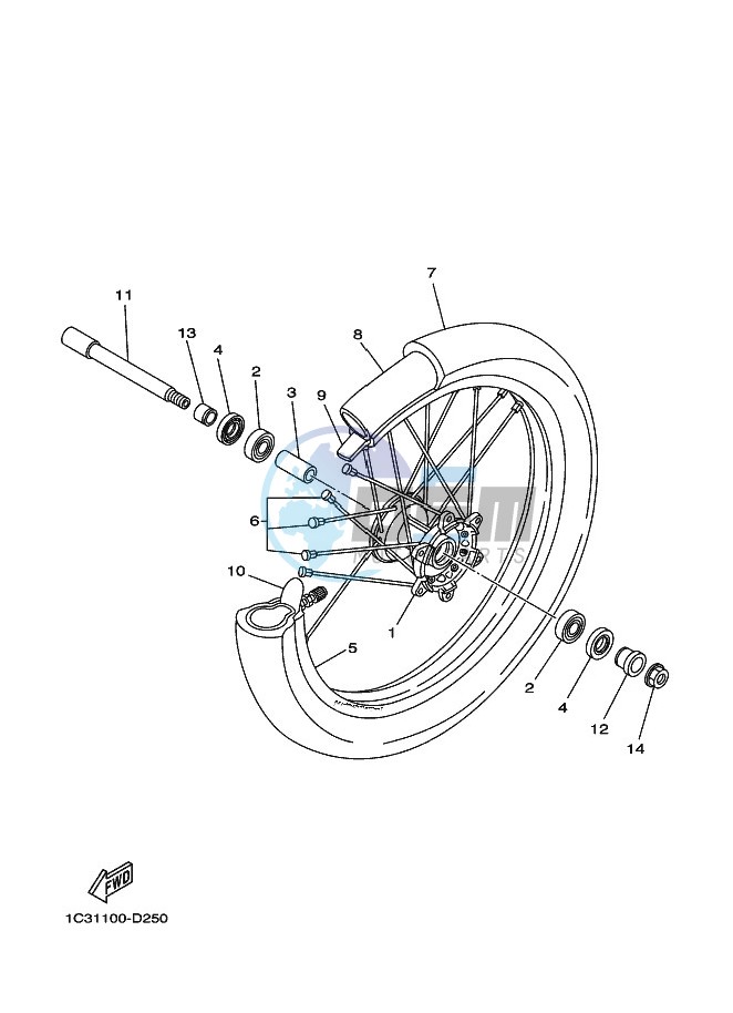 FRONT WHEEL