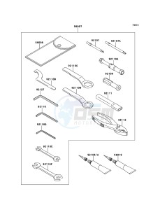 ER-6n ABS ER650D9F GB XX (EU ME A(FRICA) drawing Owner's Tools