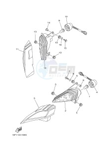 YFZ450R YFZ450RB (18PK 18PL) drawing HEADLIGHT