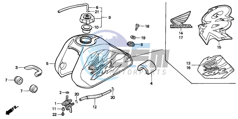 FUEL TANK (QR50M/R/V)