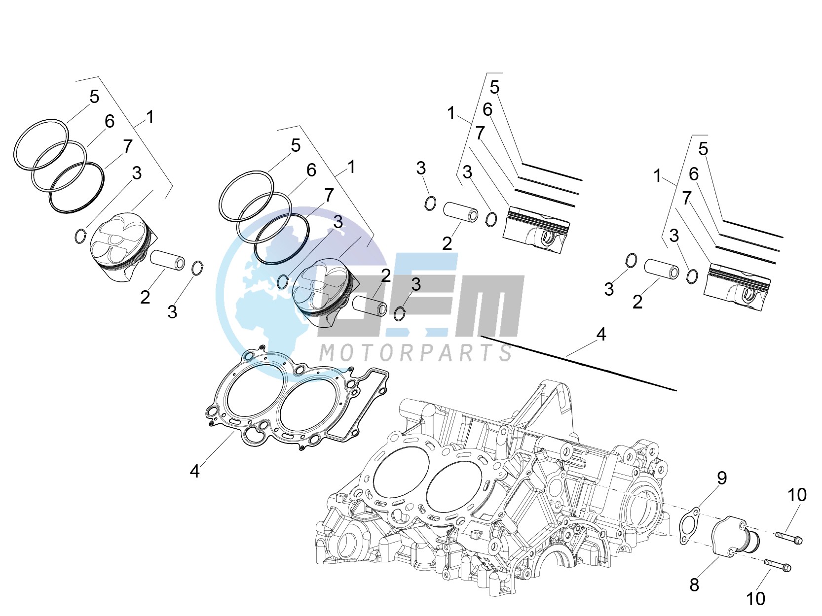 Cylinder - Piston