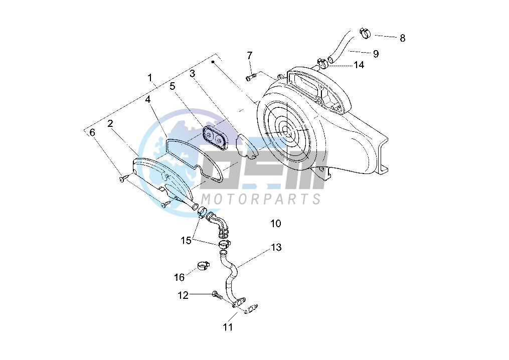 Secondary air system