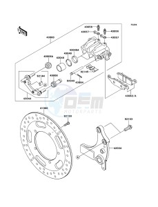 VN1700_VOYAGER_CUSTOM_ABS VN1700KCF GB XX (EU ME A(FRICA) drawing Rear Brake