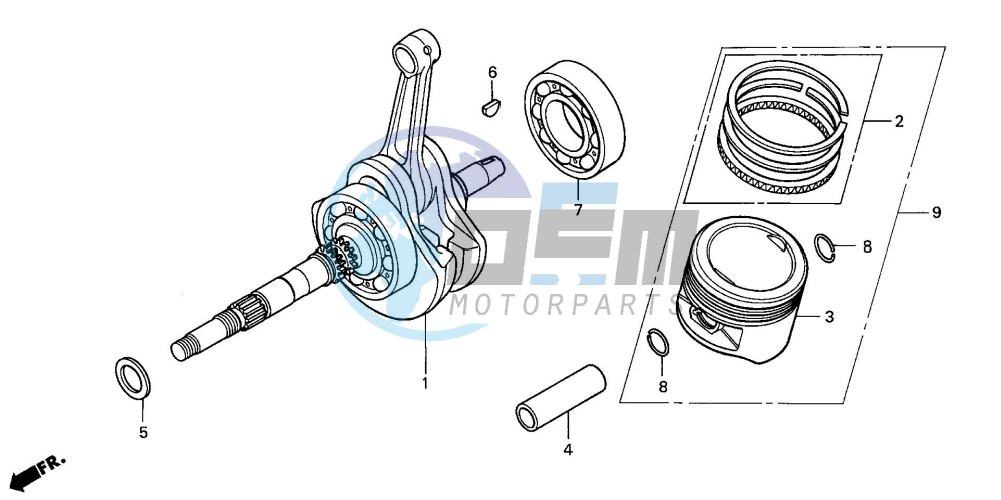 CRANKSHAFT/PISTON