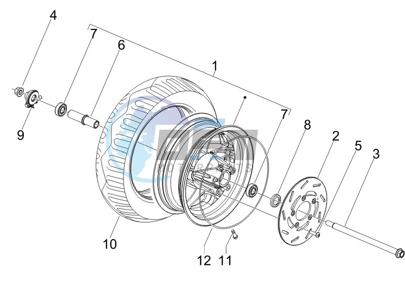 Front wheel