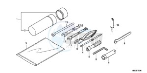 TRX500FPMC drawing TOOLS