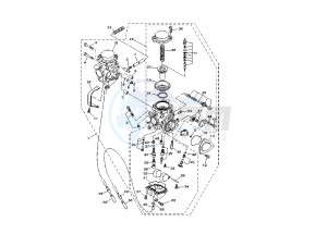 ATV 660 drawing CARBURETOR