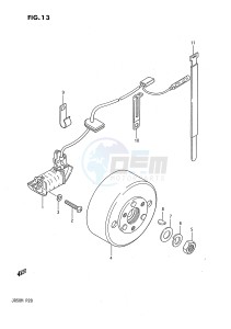 JR50 (P28) drawing MAGNETO