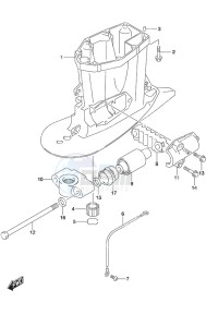 DF 175A drawing Drive Shaft Housing (C/R)