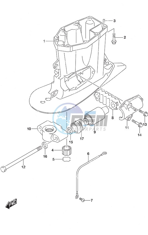 Drive Shaft Housing (C/R)