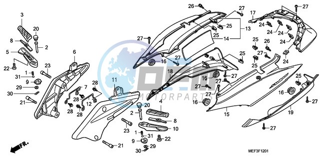 BODY COVER (FJS400D9/FJS4 00A)