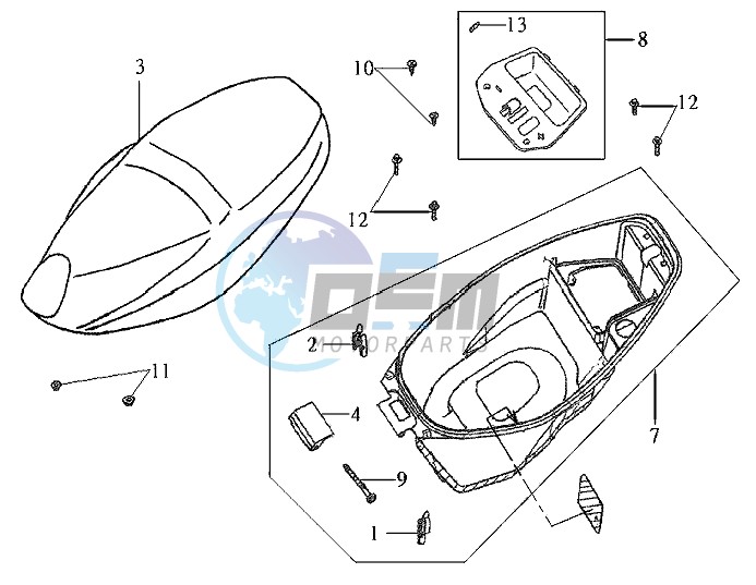 BUDDYSEAT - HELMET BOX