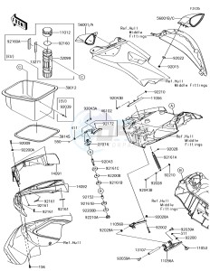 JET_SKI_ULTRA_310R JT1500NFF EU drawing Hull Front Fittings