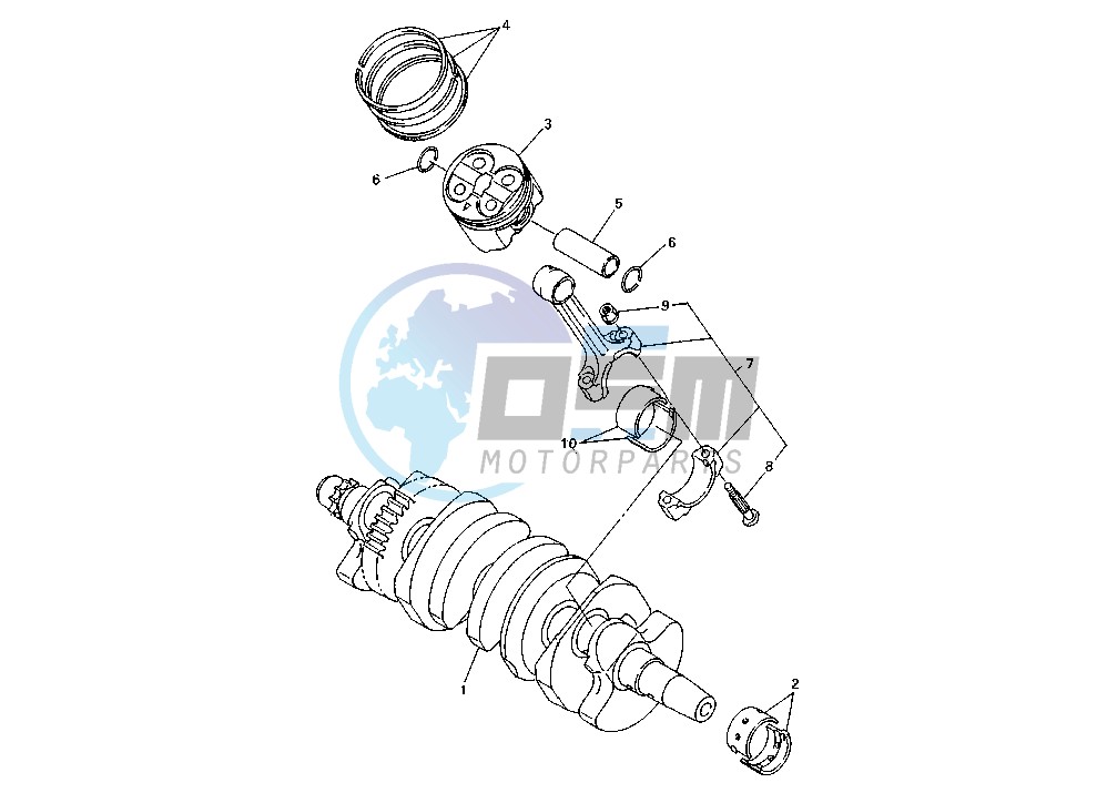 CRANKSHAFT PISTON