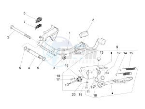 LX 150 4T 3V ie E3 Vietnam drawing Stand