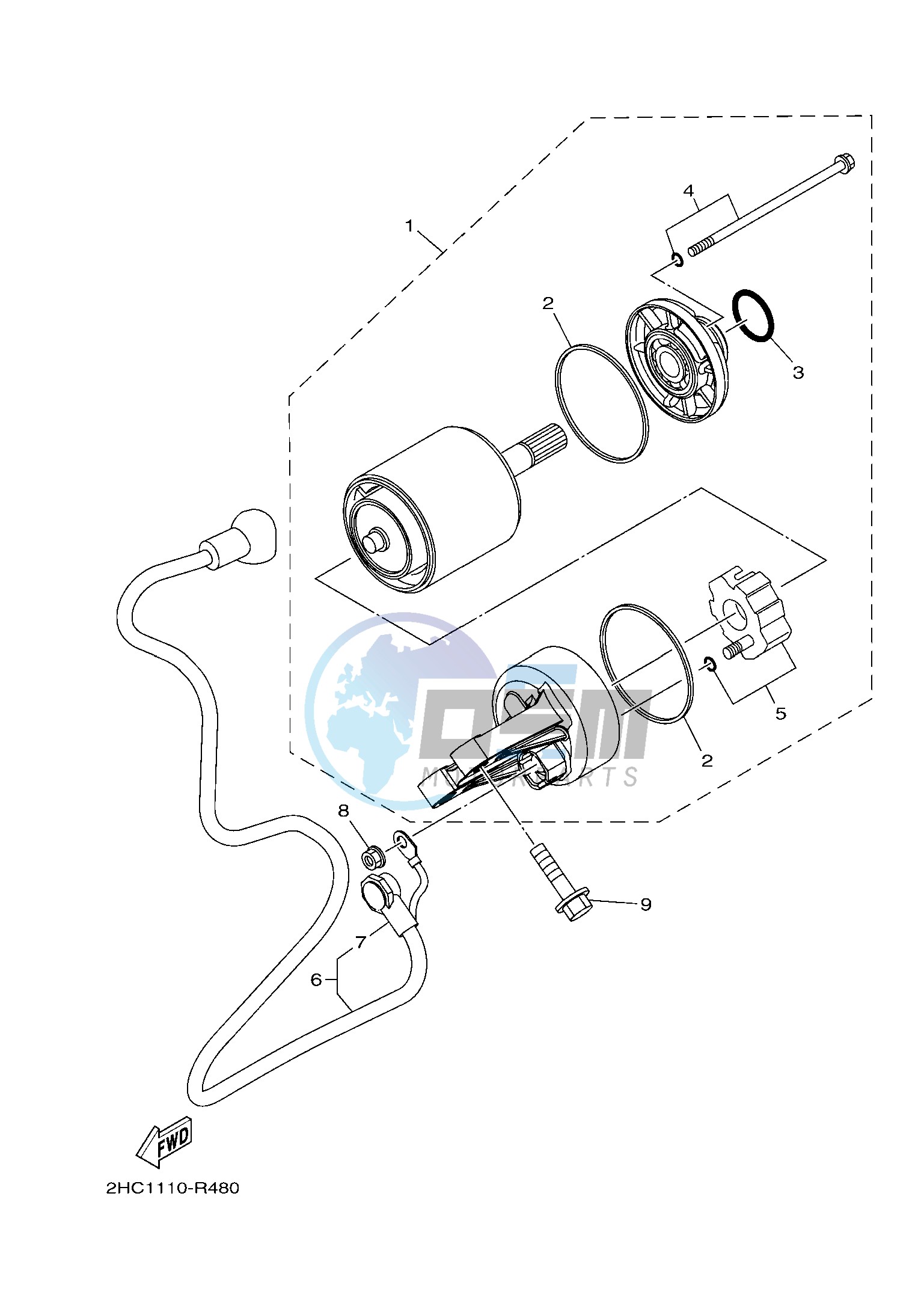 STARTING MOTOR