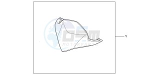 CBR600FB drawing HIGH WINDSCREEN